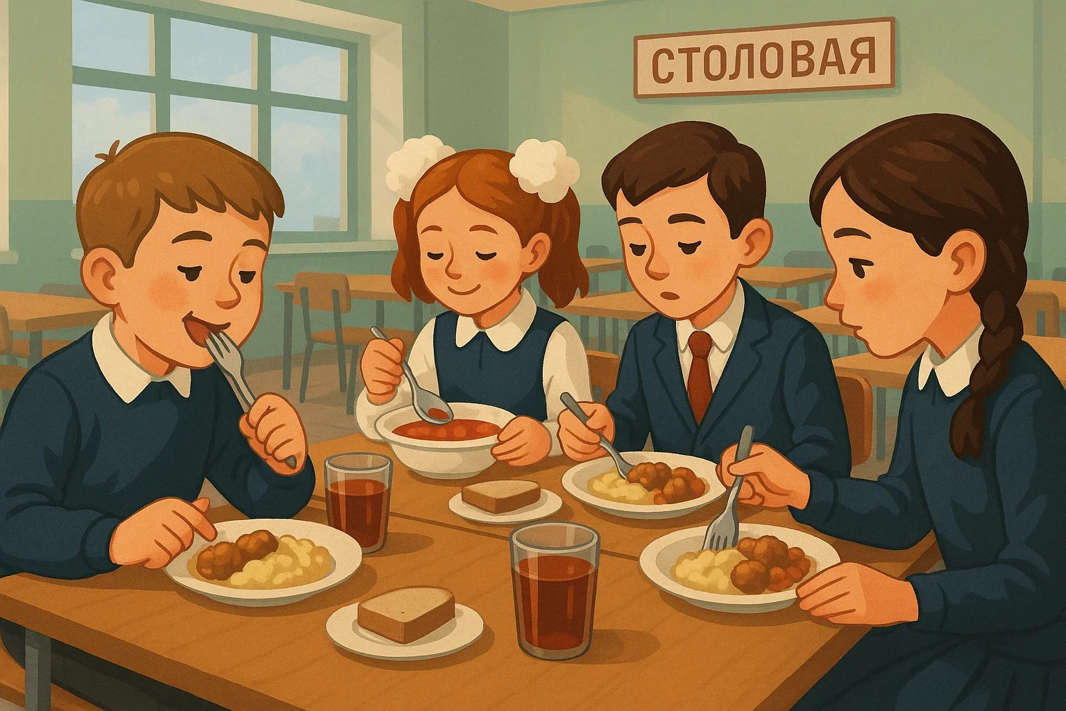 столовая.